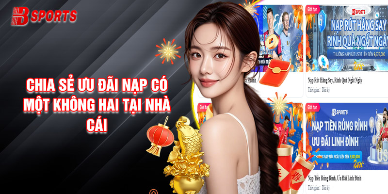 Ưu đãi nạp tiền hấp dẫn tại nhà cái trực tuyến Bty61